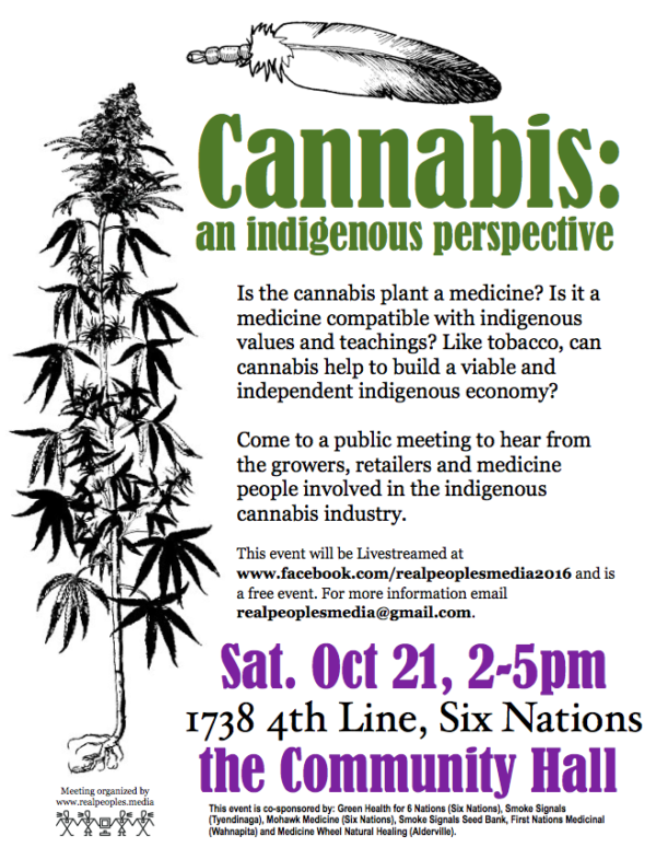 Six Nations SAO Disrupts Community Meeting On Indigenous Cannabis ...