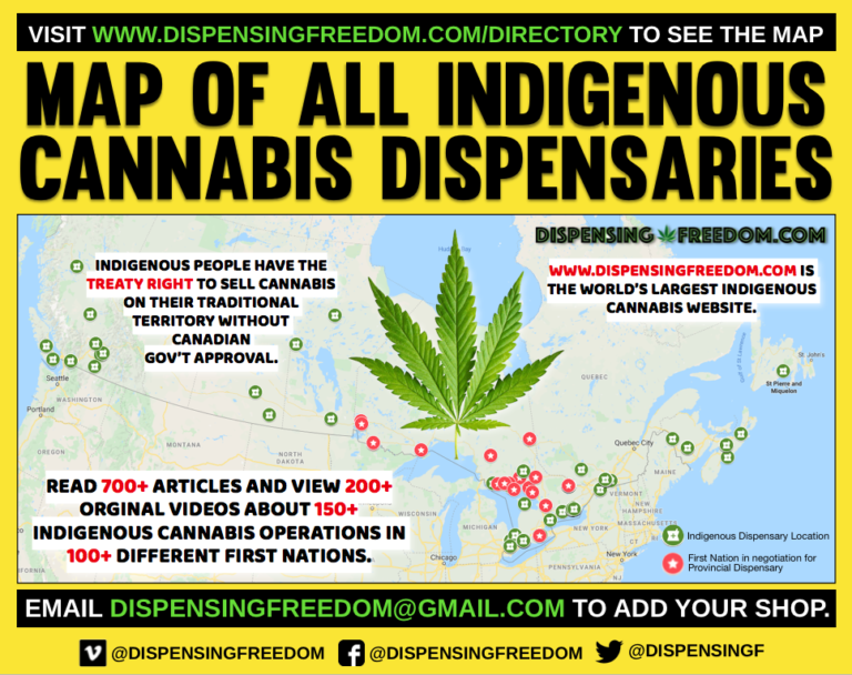 Here S A Map Of Over 265 Indigenous Cannabis Dispensaries In Canada   Screen Shot 2019 11 25 At 4.06.08 PM 768x608 