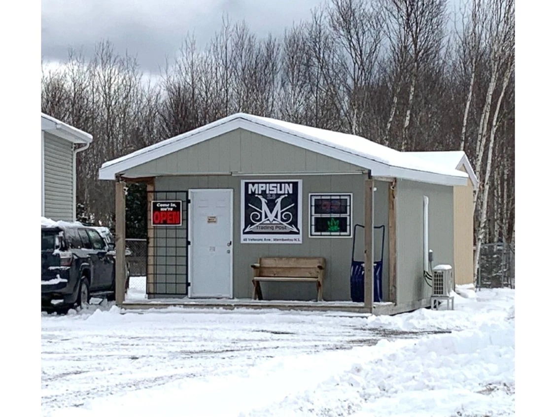 This cannabis dispensary in Membertou is one of more than a dozen operating in the First Nations community. Photo by IAN NATHANSON /CAPE BRETON POST