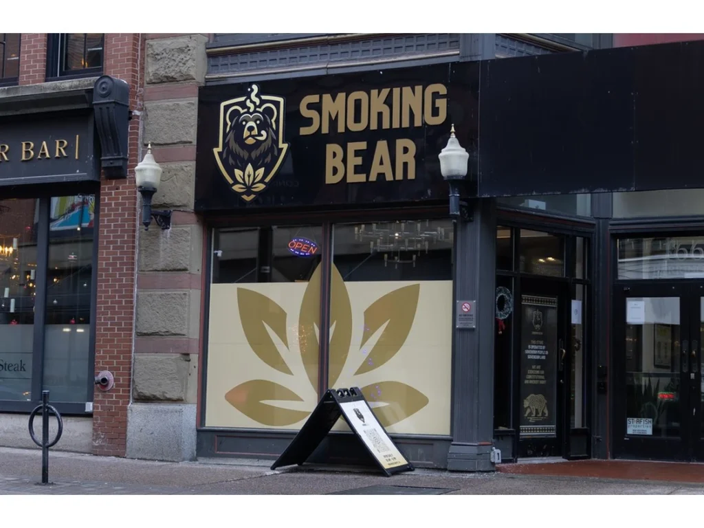 The Smoking Bear cannabis shop on Barrington Street. Photo by Ryan Taplin /The Chronicle Herald